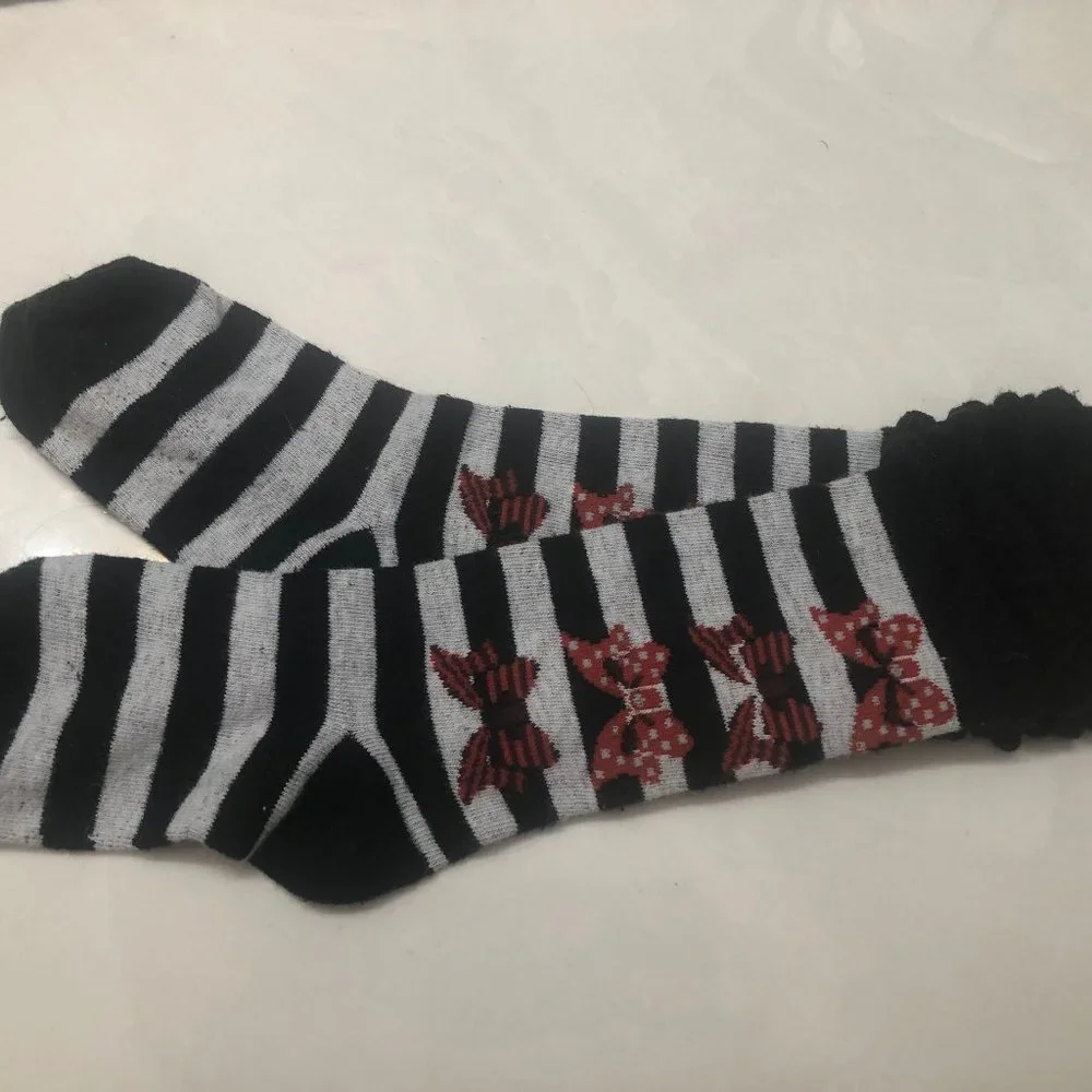 Striped Ruffle Socks - Picture 1 of 1